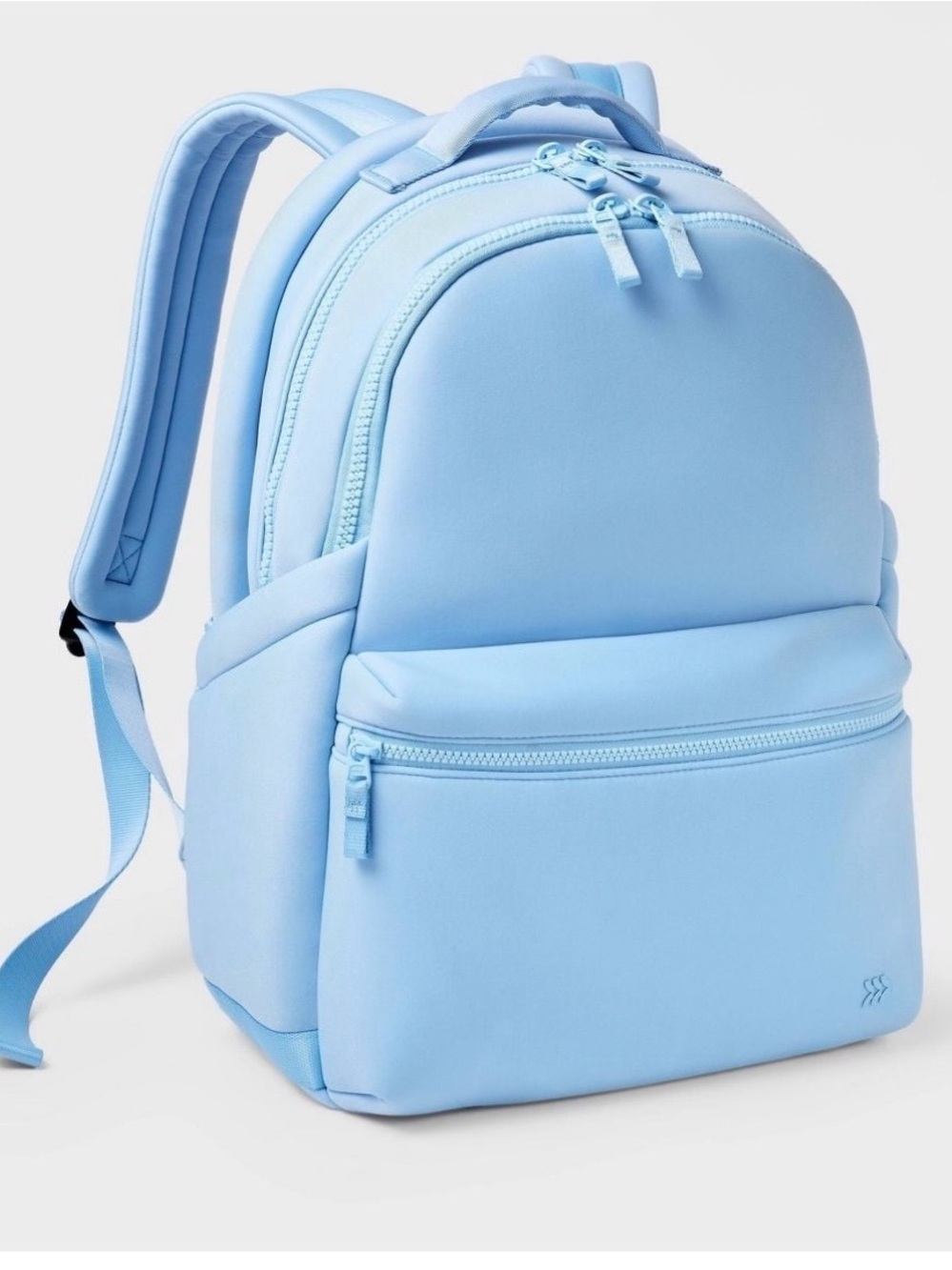 NWT all in motion Light Blue Kids Faux Neoprene Backpack